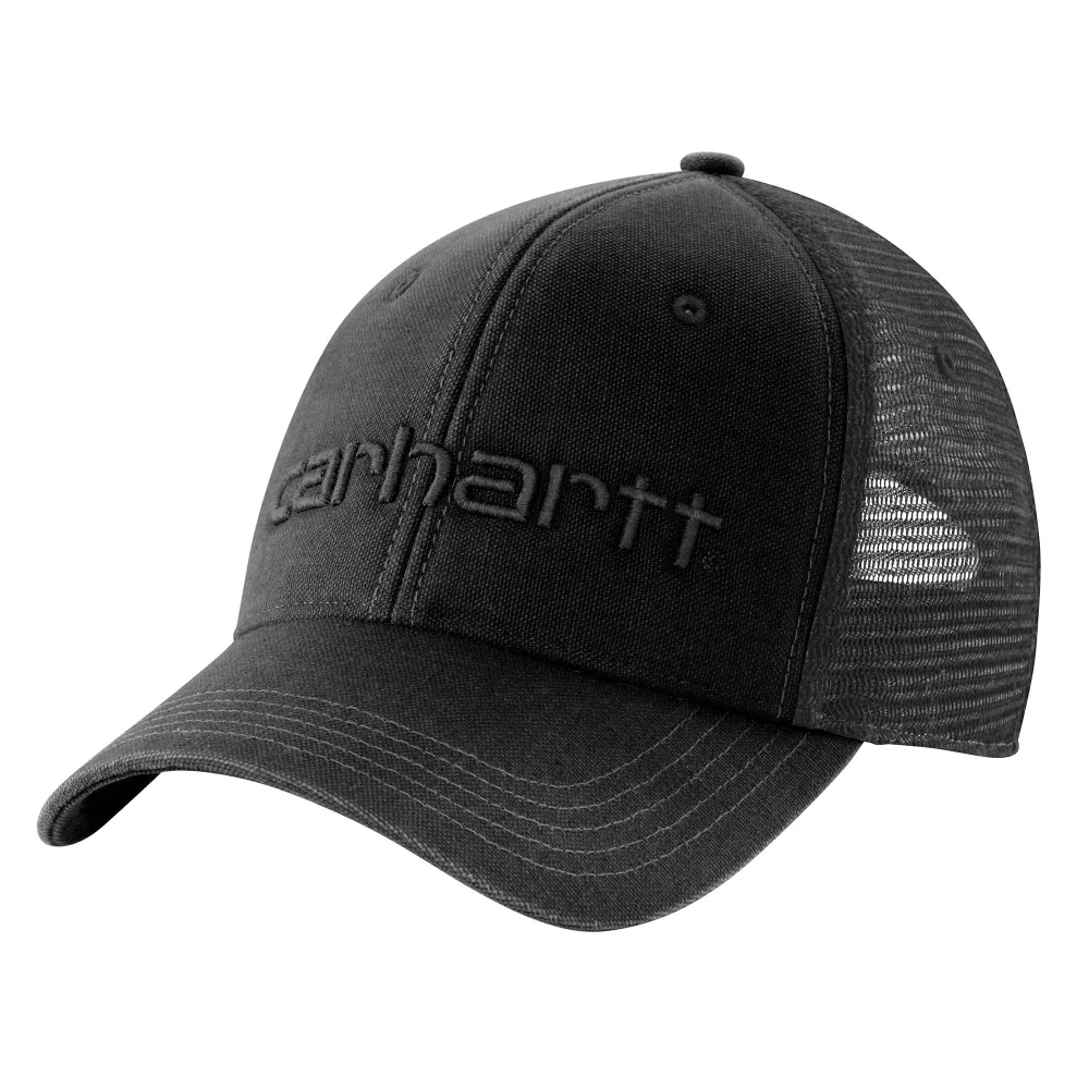 Carhartt Canvas Mesh-Back Logo Graphic Cap for Men and Women