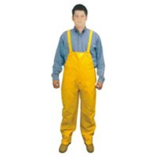 Diamondback 8117B-XXXL PVC Rain Bib Overall Yellow 33-1/2 Inch x 0.40 Mm Waterproof Workwear