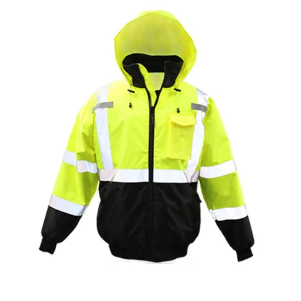 Boss 3NR4001M High Visibility Bomber Jacket Medium Yellow