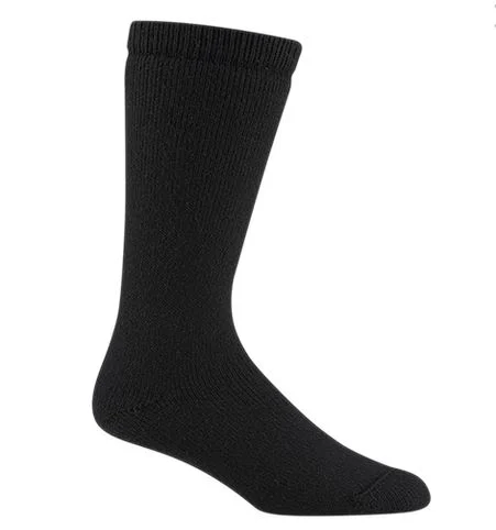 Wigwam F2230-052-LG Men's 40 Below Cushioned Thermal Boot Sock Large Black for Extreme Cold
