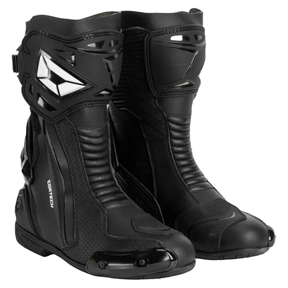 Cortech Adrenaline GP Ventilated Performance RR Womens Boots (8.5. Black)