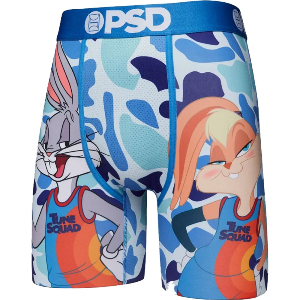 PSD Space Jam A New Legacy Lola X Bugs Camo Boxer Men's Bottom Underwear Refurbished