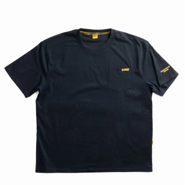 DeWalt DXWW50018-BLK-MED Black Medium Short Sleeve Work T-Shirt