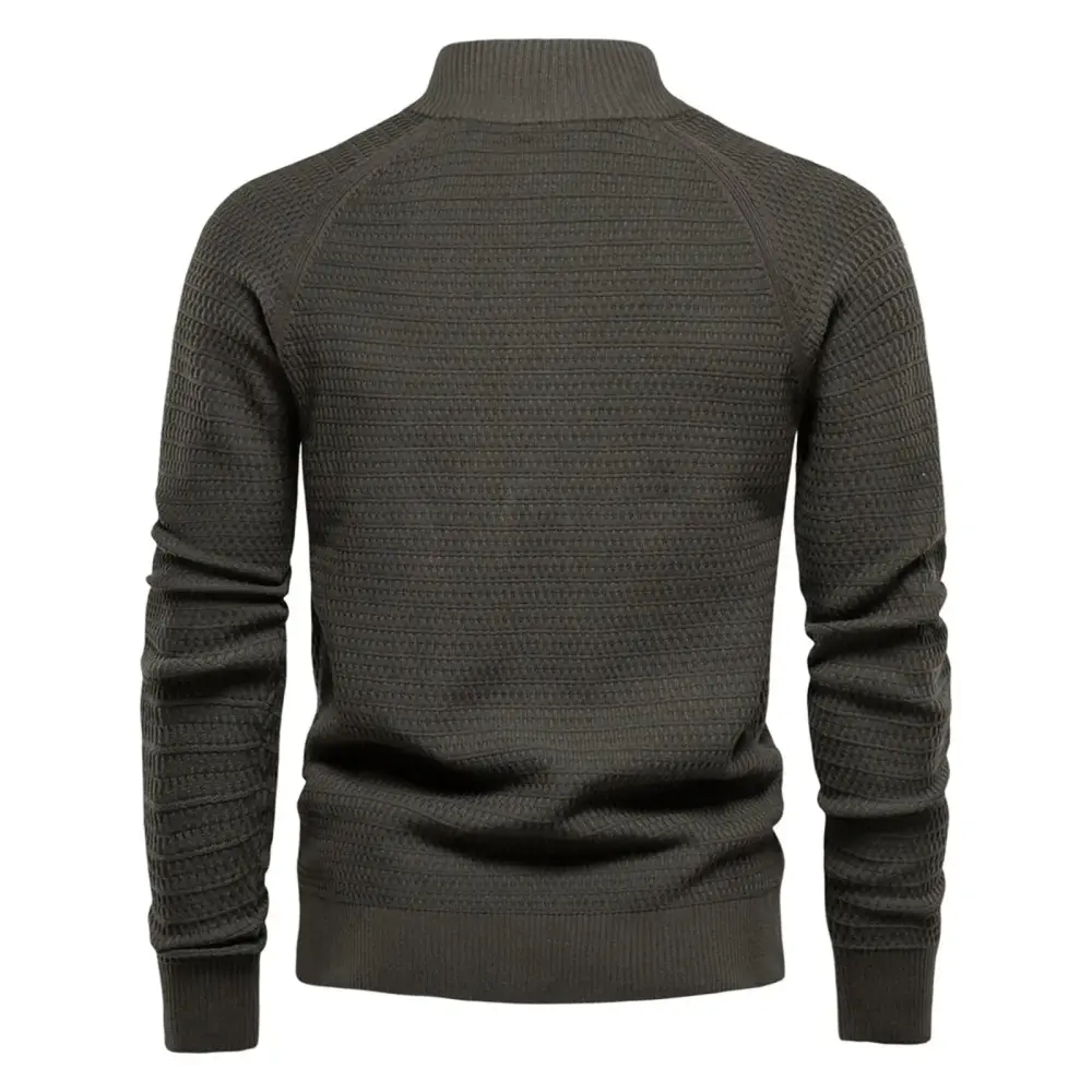 Mens Business Fitted Sweaters for Men Stand Collar Warm Men's Kimono Cardigan Sweater Winter Mens Sweeter for Men Sand Sweater Men