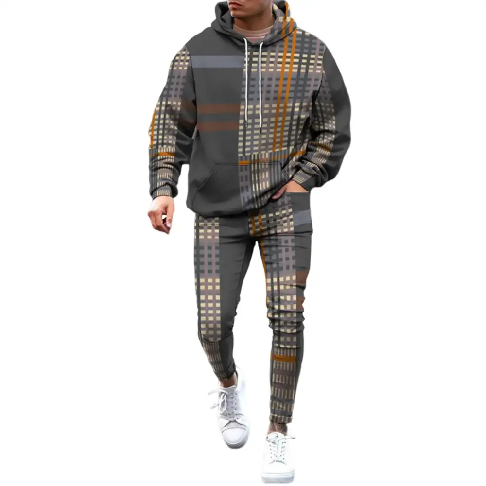 2024 Fashion New Style Mens Casual Street Running Suite for Man Teenagers Jacket Solid Trousers Pinstripe Pants and Vest Mens Suit Two Piece Discountedprice