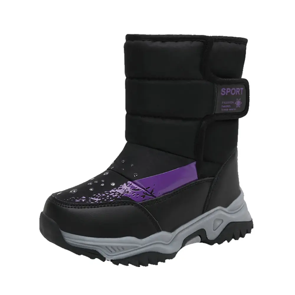 Quealent Back To School Girl Boots Side Zipper Combat Shoes with Buckles Toddler/Little Kid/Big Kid (Black.1)