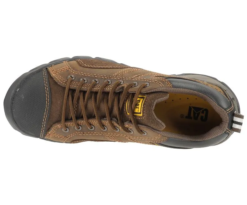Cat P89957-10W Caterpillar Mens Argon Composite Toe Work Shoe Dark Brown Size 10