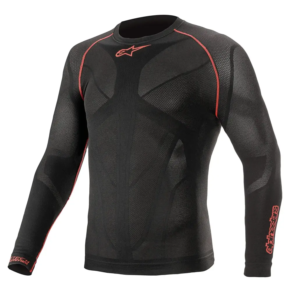 Alpinestars Ride Tech V2 Mens Long Sleeve Compression Shirt Black XL/2XL