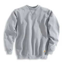 Midweight Crewneck Sweatshirt Heather Gray XXL Mens Casual Comfort Top