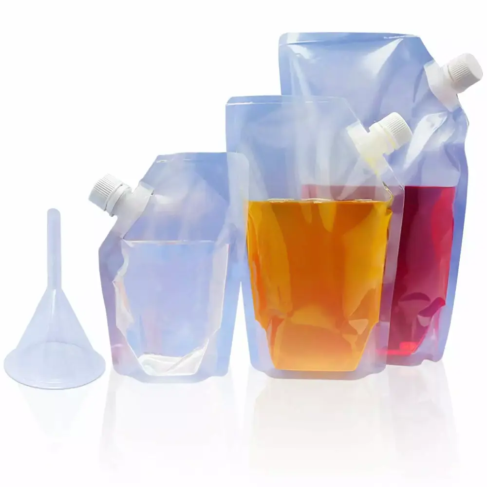 Premium Plastic Flasks for Liquor Cruise and Travel Flasks Leak Proof Portable