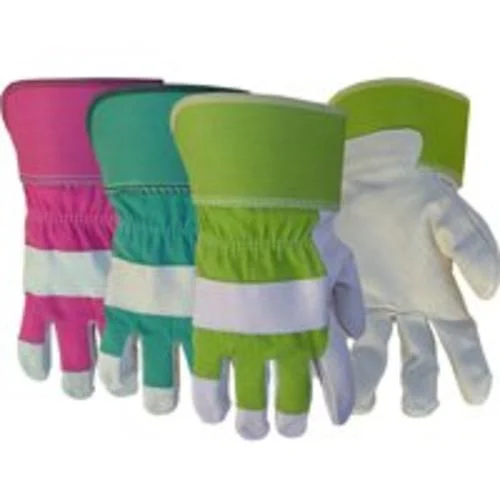 Boss 743 Ladies Pigskin Leather Palm Glove Large - Durable Work Gloves for Women
