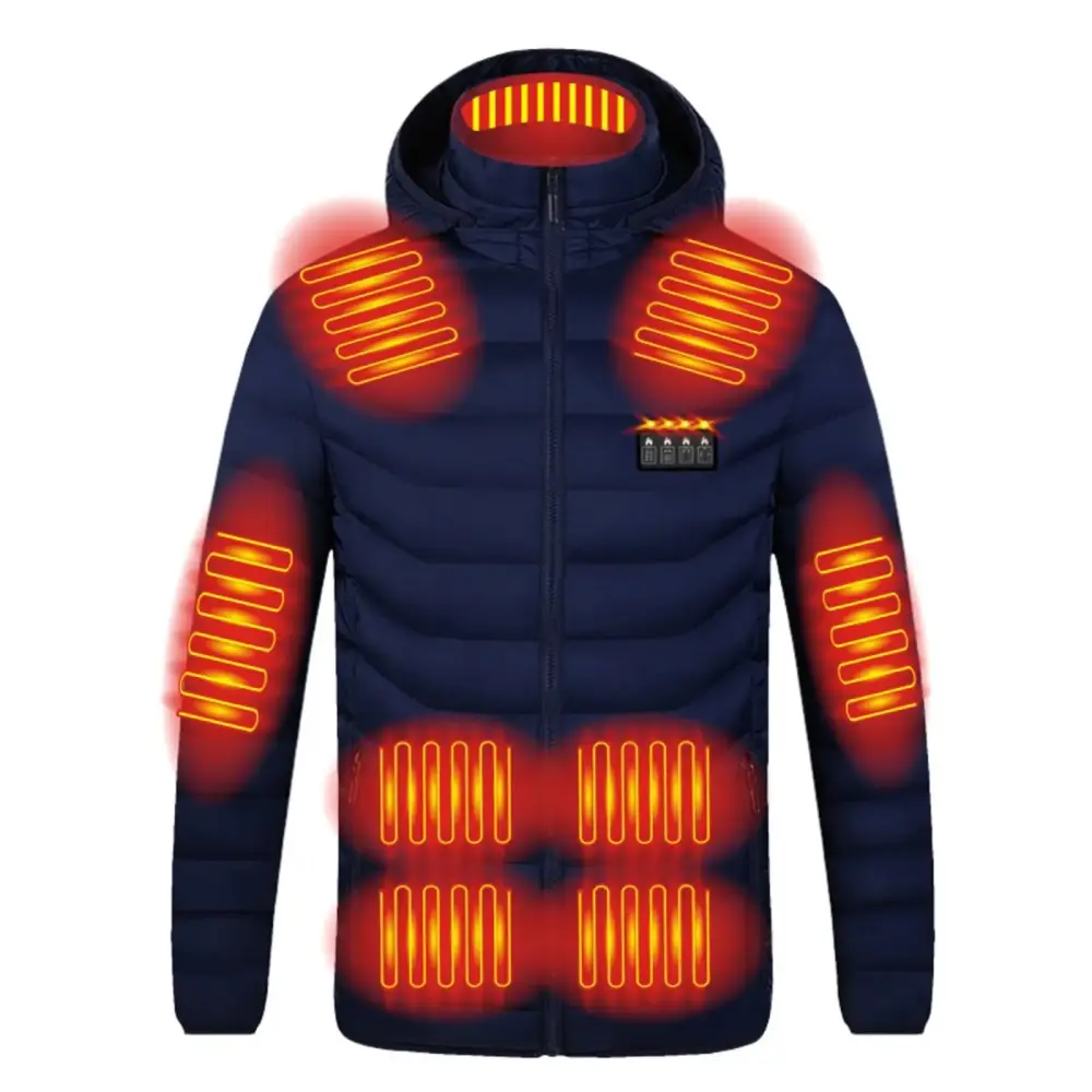 Mens Jackets Winter. Heated Jackets for Men Women Softshell.Smart Control.19 Heating Zones.Lightweight Heated Vest Winter Heated Coats Women'S Winter Coat