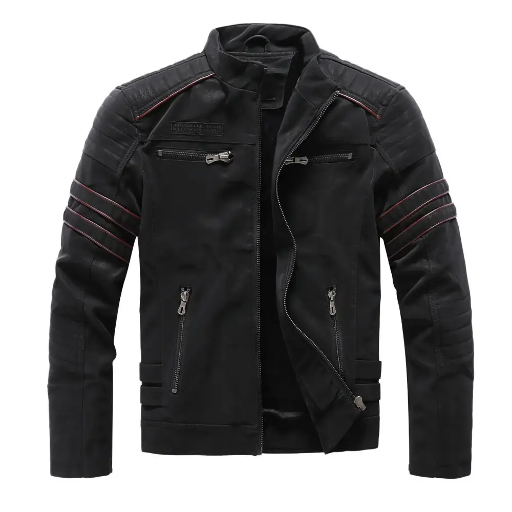 Godathe Men Heated Jacket Hiking Jacket Men Jacket Motorcycle Black XL