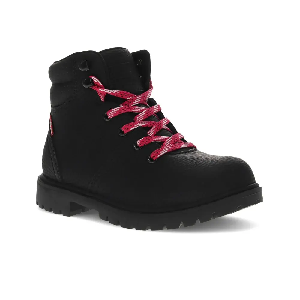 Kids Scarlett Trek Unisex Vegan Nubuck Rubber Sole Hiker Boot
