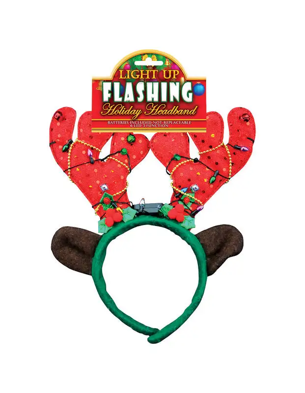 Magic Seasons Christmas Holiday Headbands Pack of 24 Festive Party Accessories