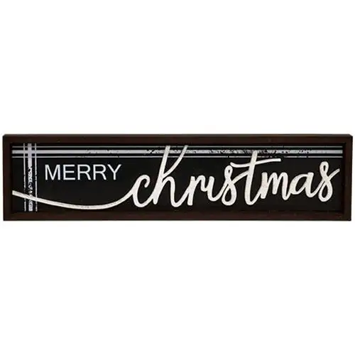 Merry & Bright T-Shirt White Ink XXL Christmas Apparel