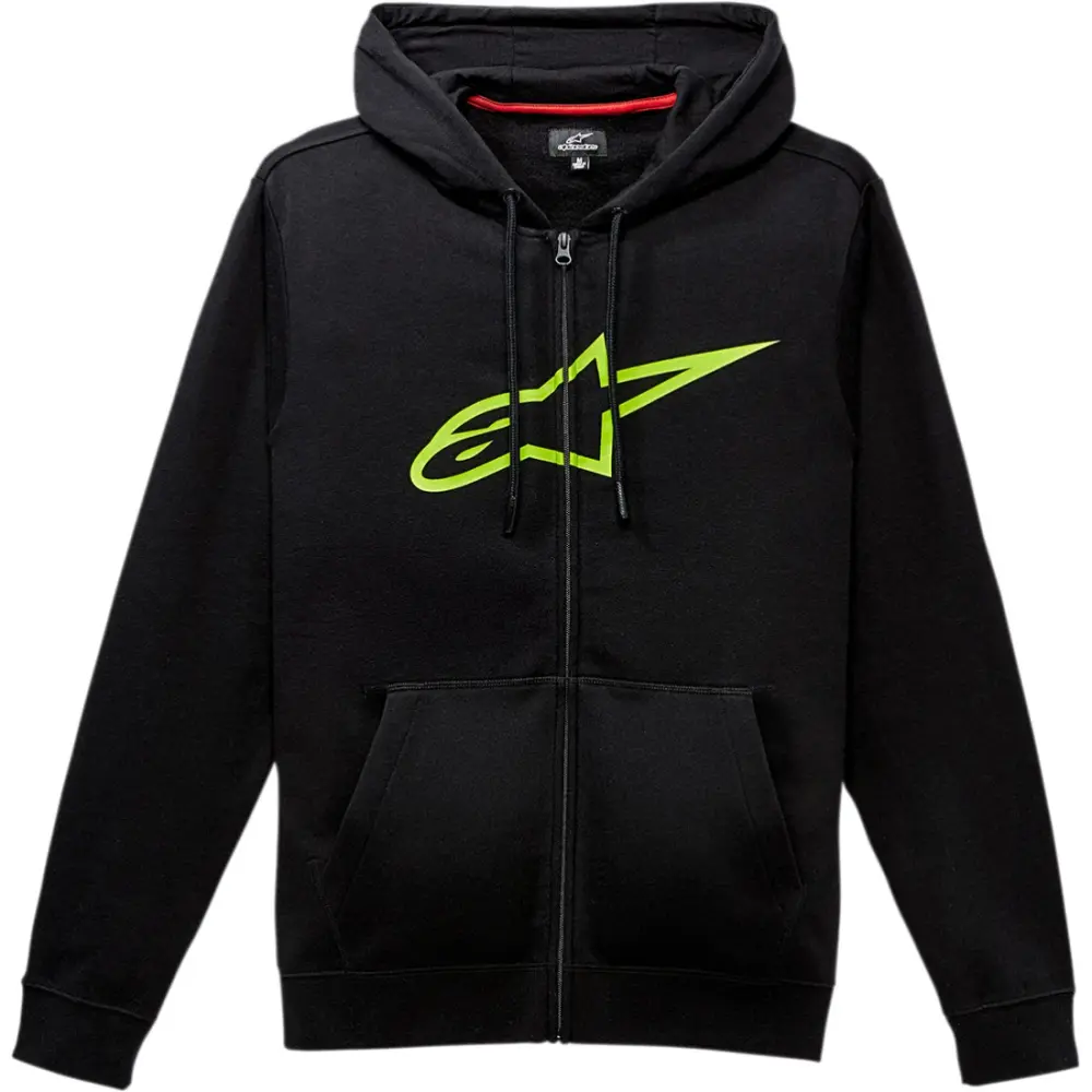 Alpinestars Ageless 2 Zip Hoodie - Black/Green - MD - MGW-17186