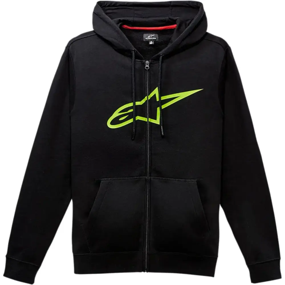Alpinestars Ageless 2 Zip Hoodie - Black/Green - 2XL - MGW-11299