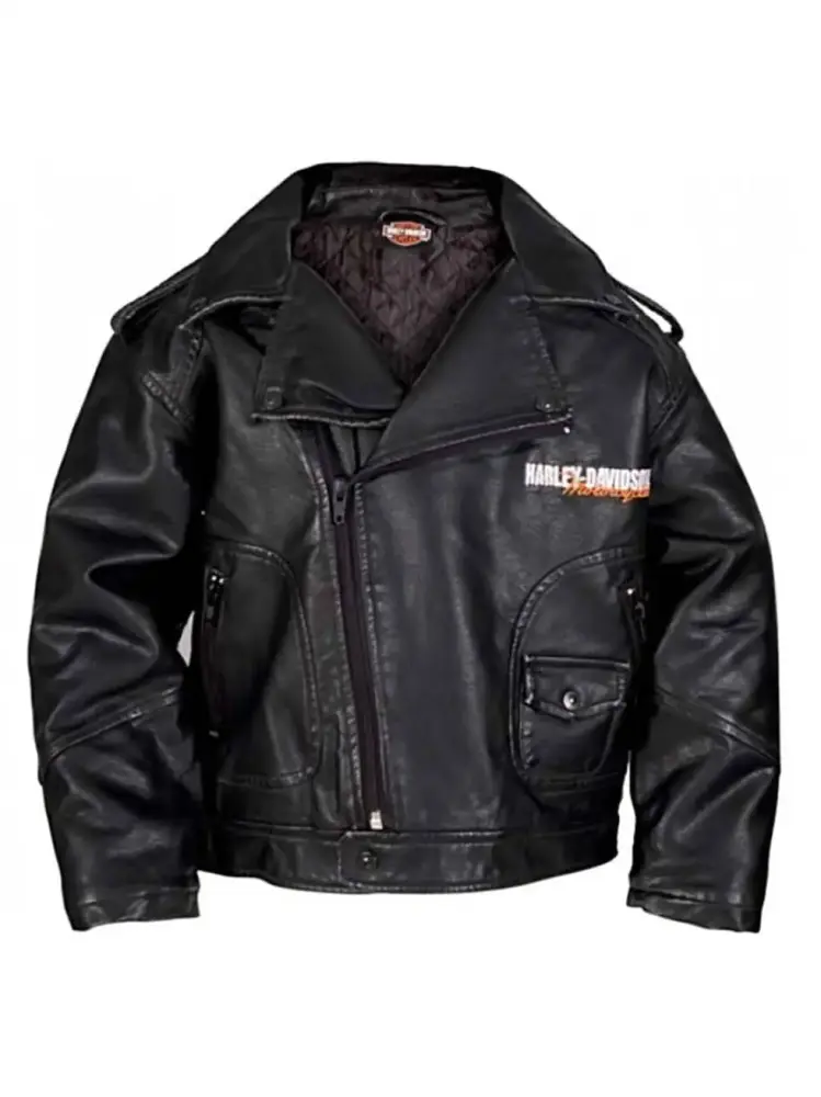 12 Months Baby Boys' Upwing Eagle Biker Pleather Jacket BLK (12M) 0366074