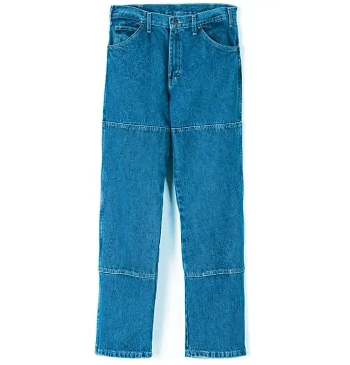 Dickies 15293SNB Men's Relaxed Fit Denim 6-Pocket Jeans 34x32 Indigo Blue
