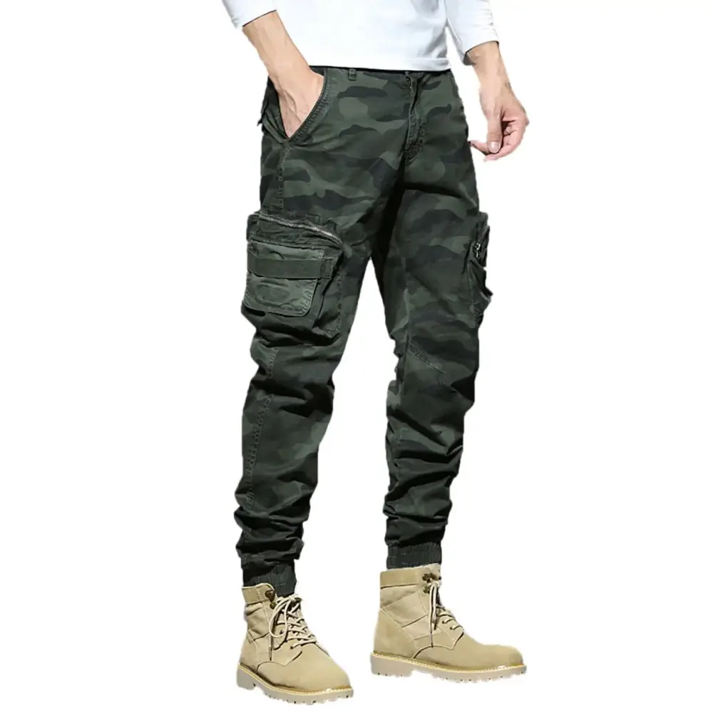 Joower Lightweight Hiking Pants Jogging Pants for Men Construction Work Pants for Men Mens Casual Pants Relaxed Fit Pants White Pants Military Pants for Men