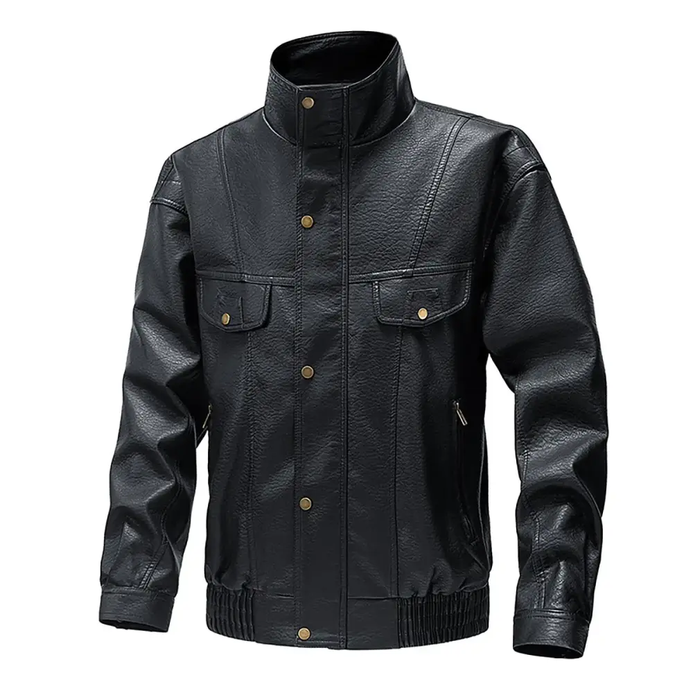 uikmnh Winter Coats For Men.Men'S Vintage Motorcycle Jacket Riding Motorbike Leather Motorcycle Jackets for Men.Size XXL