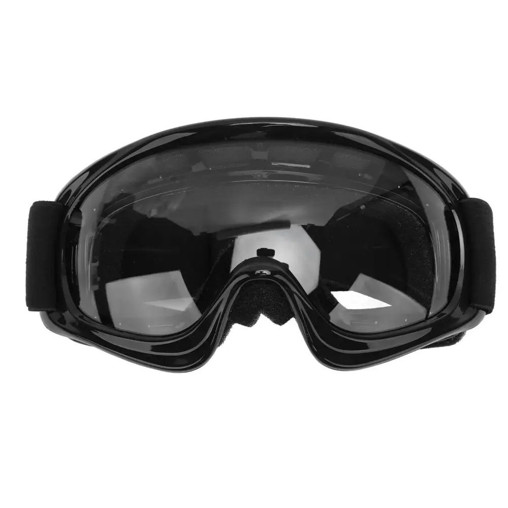 2024 .Kids Dirt Bike Goggles Impact Resistance UV Protection Motorcycle Goggles for Outdoor Cycling Ski ATV Off Road Racing Black