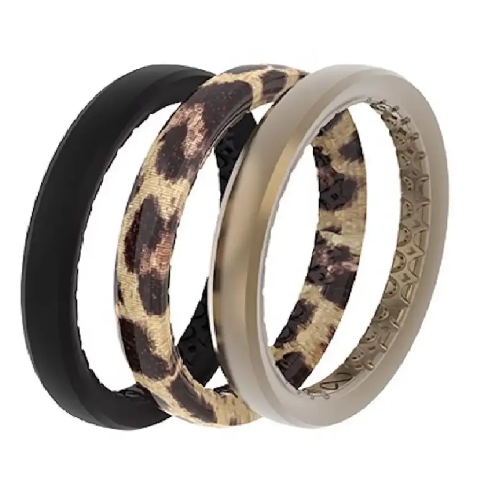 Groove Life R1-010-10 Round Men's Ring Green Orange