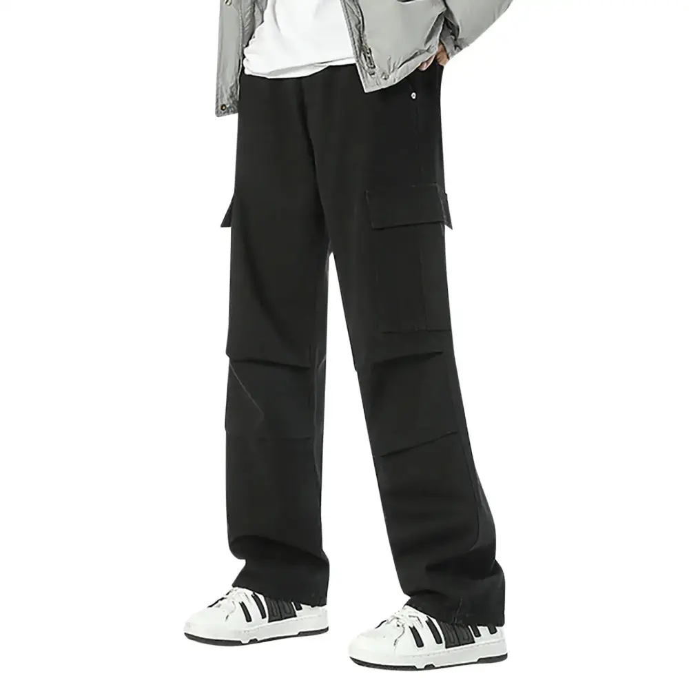 Joower Water Resistant Pants Men Work Pants Mens Cargo Pants Cargo Sweatpants for Men Motocross Pants Mens Black Pants Tactical Pants with Knee Pads
