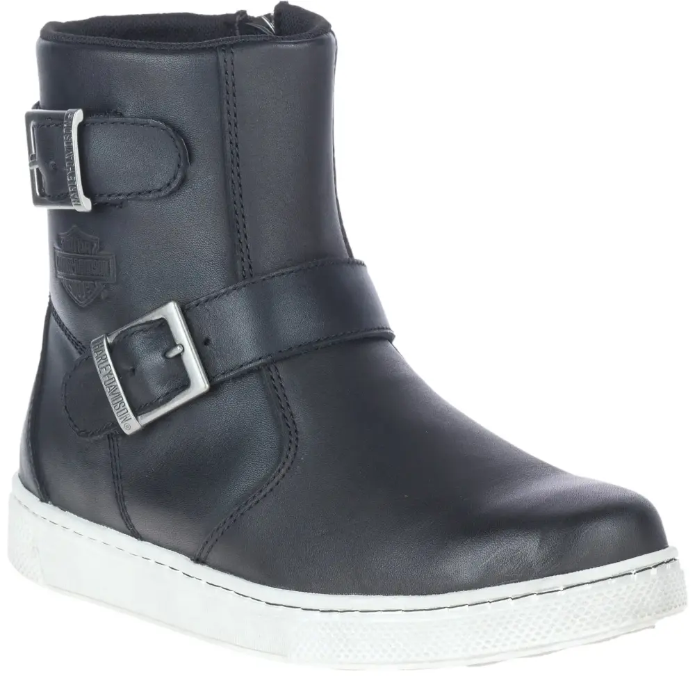 Harley-Davidson Women's Bateman Motorcycle Engineer Boots. D84708 (Black 8.5). Harley Davidson