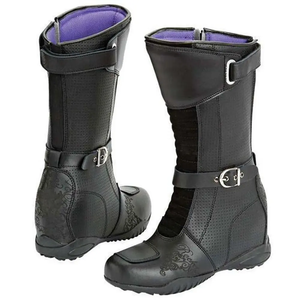 Joe Rocket Heart Breaker Womens Boots (9. Black) - MGW-20235