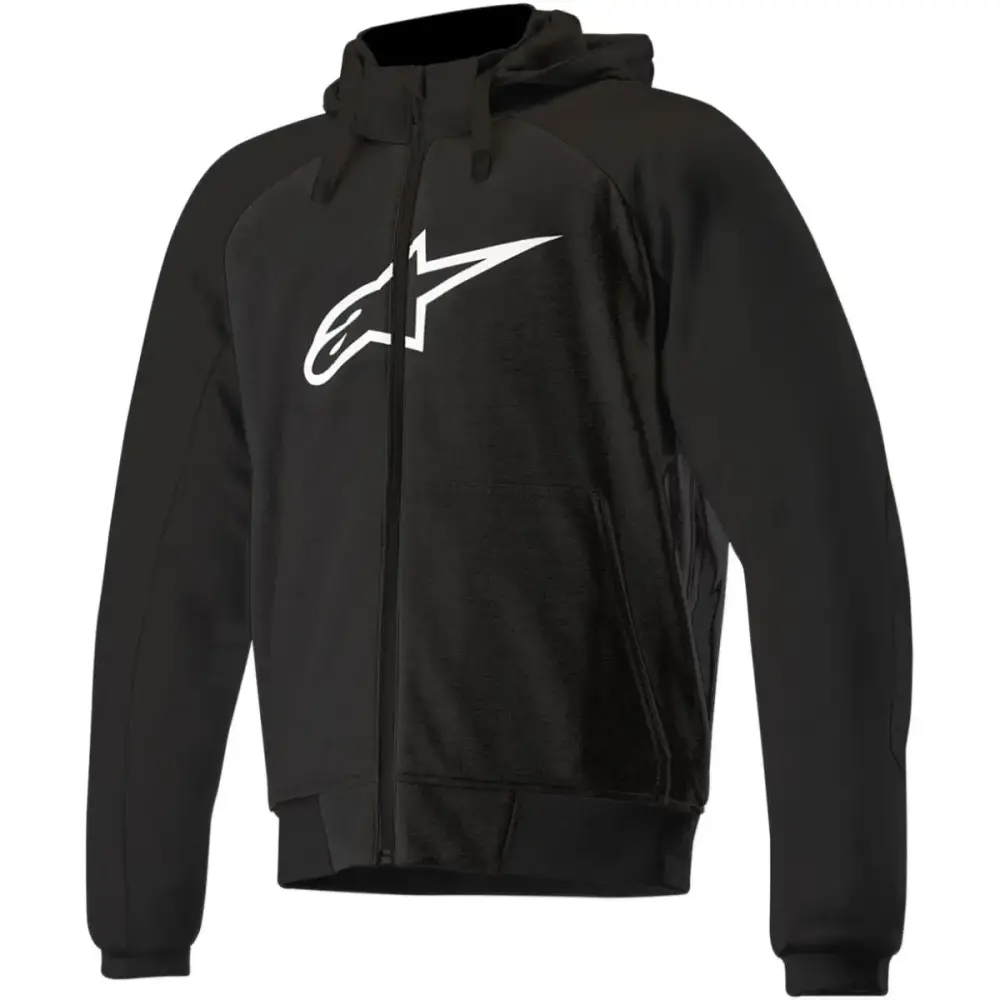 Alpinestars Chrome Mens Armored Hoody Black MD - MGW-10611