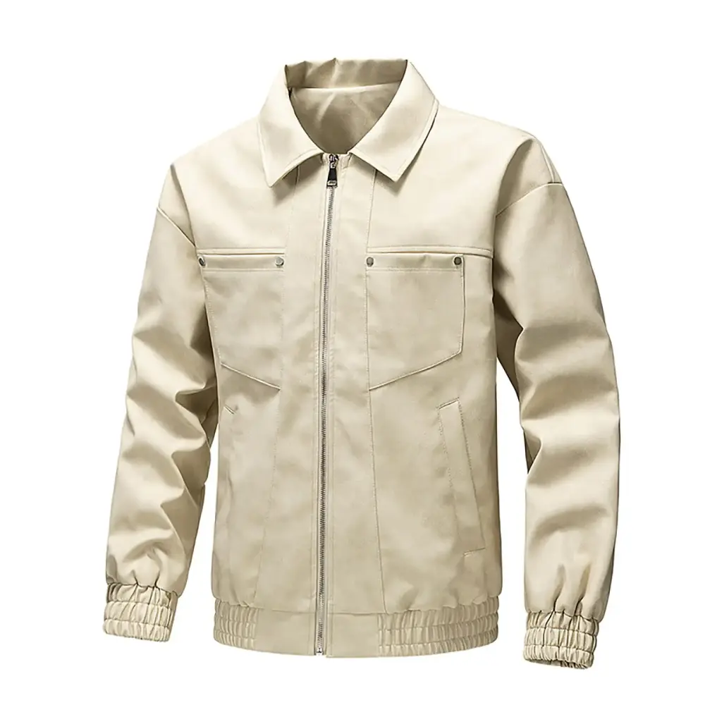 CYHua Trench Coat Men Jacket Men's Winter Reduced Men's Fashion Men's Leather Motorcycle Jackets Casual Tops Coats for Men Long Sleeve Winter Coat Style K238
