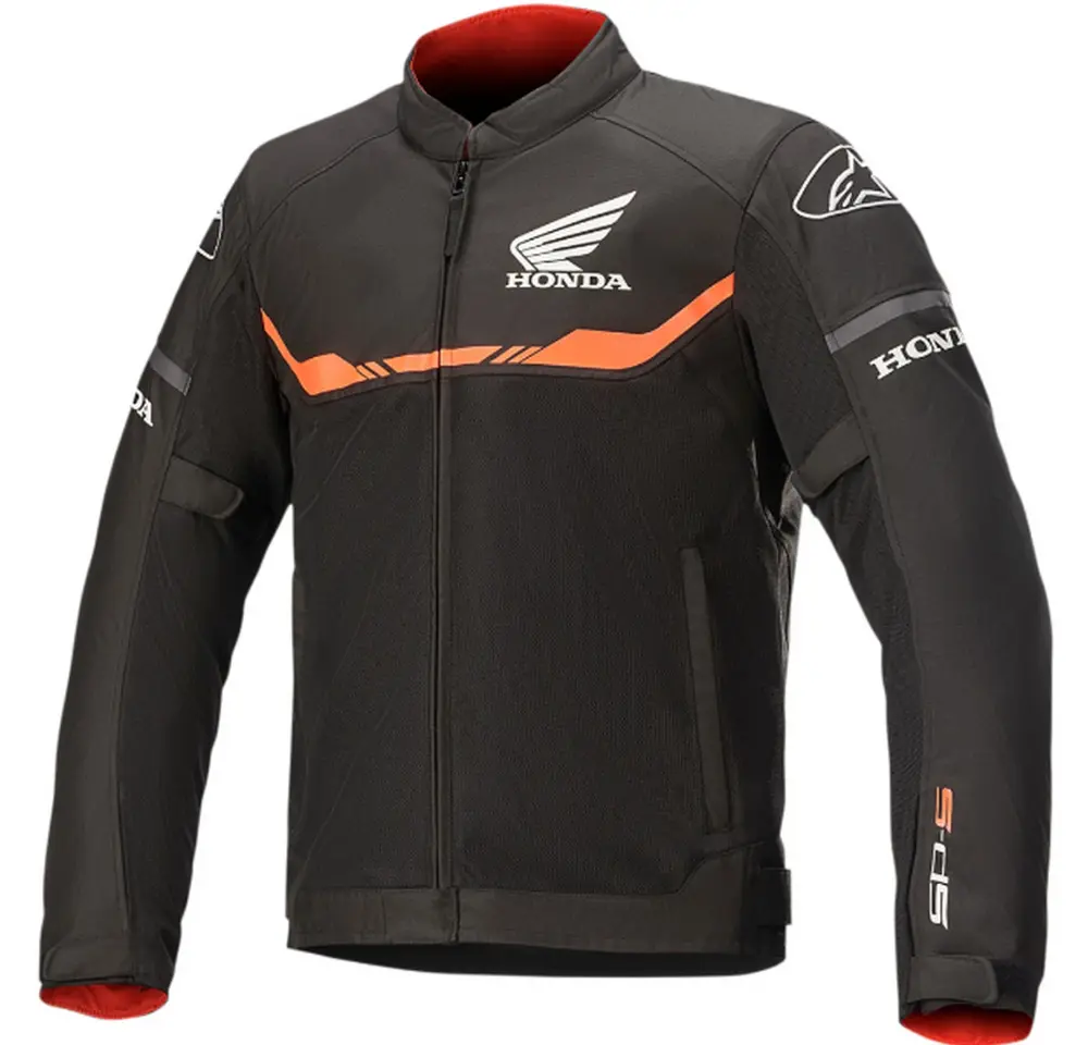 Alpinestars Honda T SP-S Air Mens Textile Motorcycle Jacket Black/Red 3XL