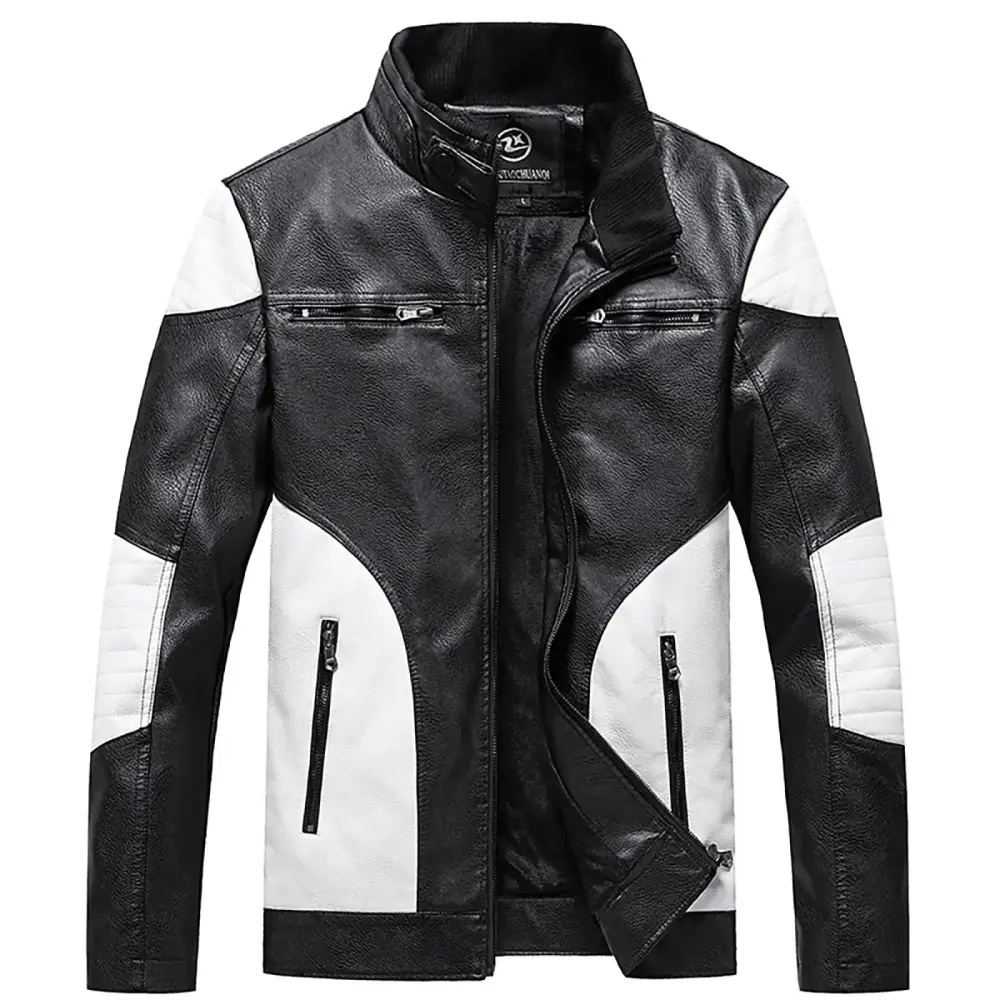 Men's Vintage Motorcycle Jacket Riding Motorbike Leather MOTORCYCLE JACKETS FOR MEN Jacket