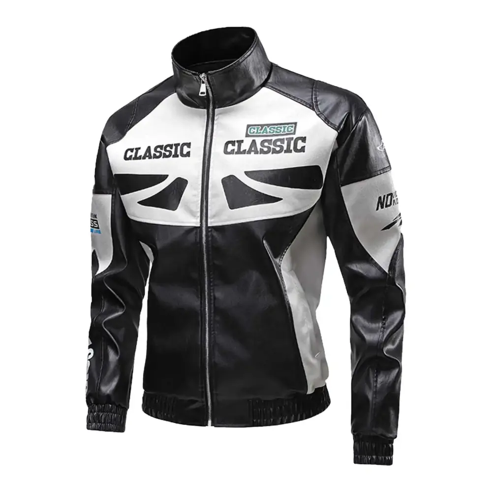 Men's Vintage Motorcycle Jacket Riding Motorbike Leather MOTORCYCLE JACKETS FOR MEN Jacket