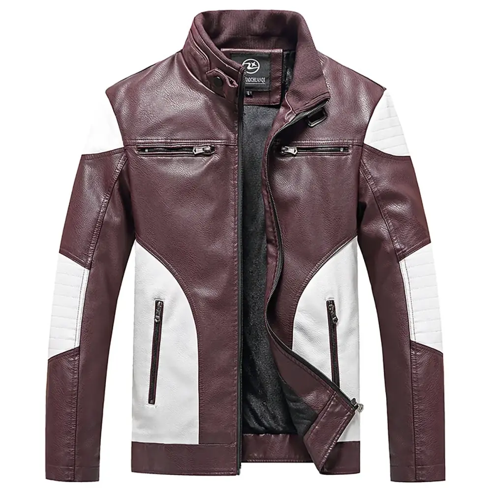 Men's Vintage Motorcycle Jacket Riding Motorbike Leather MOTORCYCLE JACKETS FOR MEN Jacket