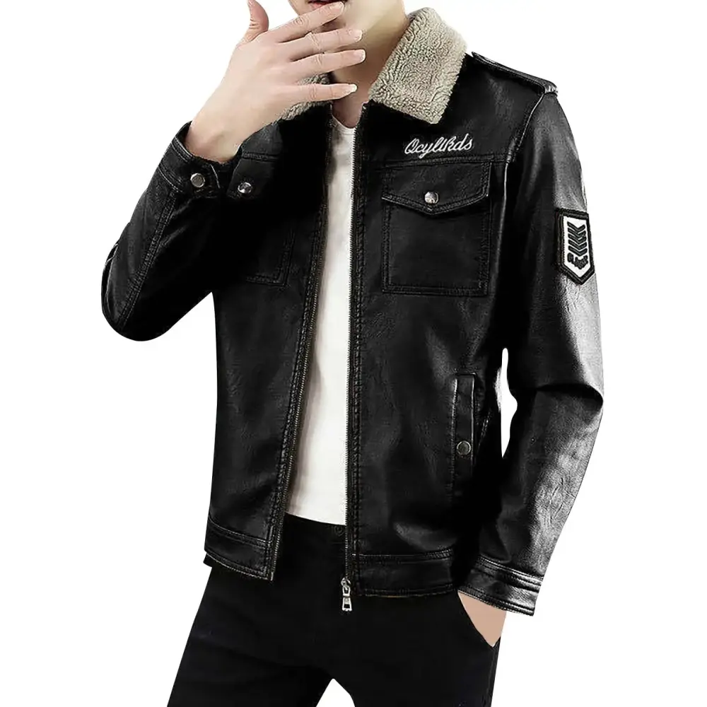 Men's Vintage Motorcycle Jacket Riding Motorbike Leather MOTORCYCLE JACKETS FOR MEN Jacket