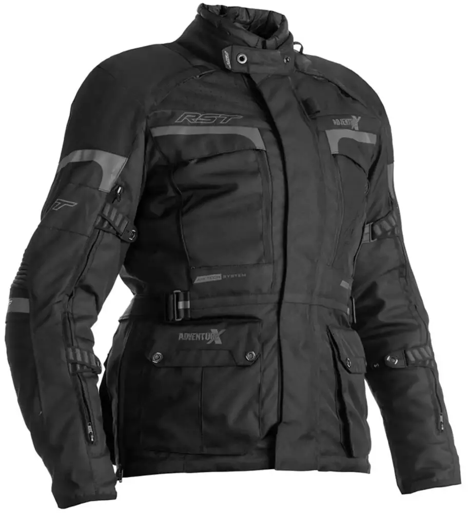 RST Pro Series Adventure-X CE Womens Textile Motorcycle Jacket Black XXL