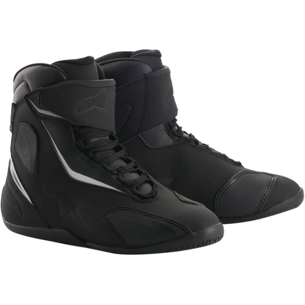 Alpinestars Fastback 2 Drystar Shoes (6. Black/Black) - MGW-2273