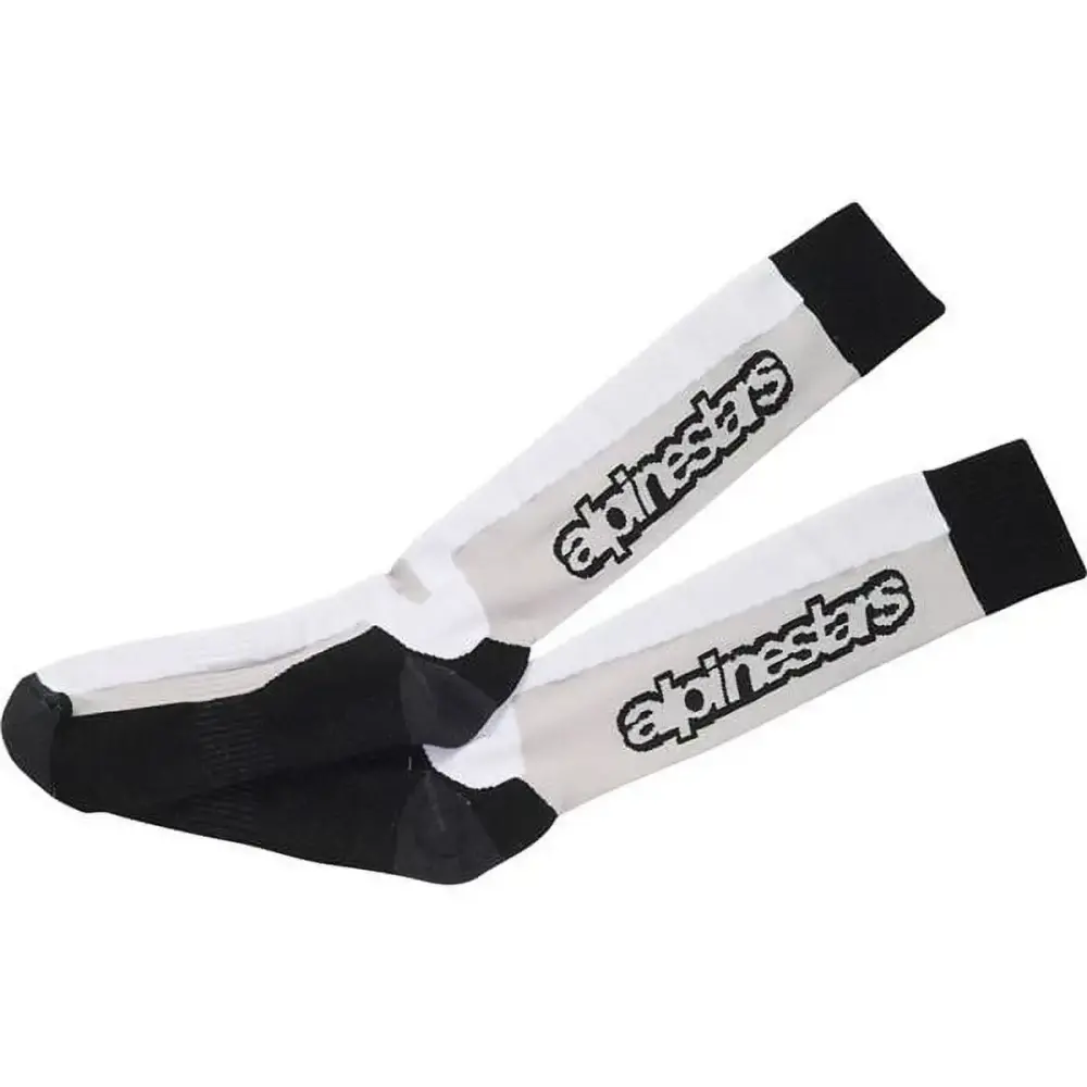 Alpinestars Summer Touring Socks White/Black LG/XL - MGW-16283