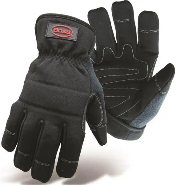 BOSS 5207L Windproof and Water Resistant Glove Large for Outdoor Activities