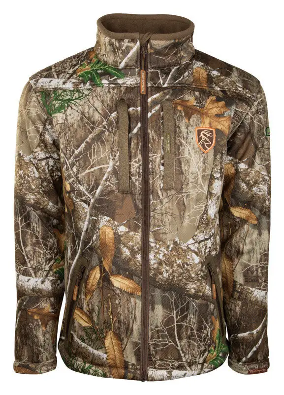 Camo Tech Medium Men's Long Sleeve Pullover - Polyester Camouflage Shirt for Outdoor Adventures