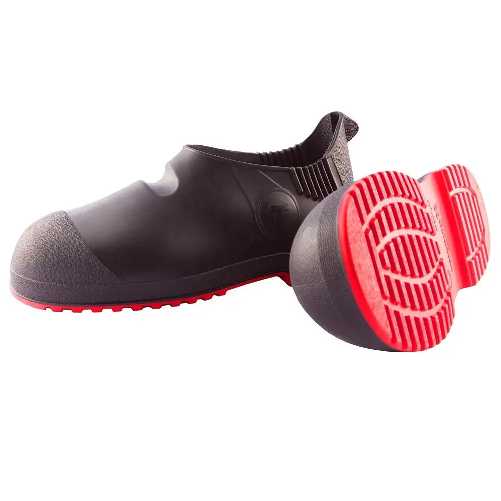 Tingley 45811.SM WorkBrutes G2 Overshoes Black Red Small Waterproof Work Boot Covers