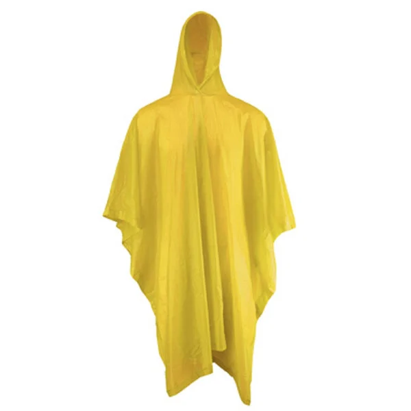 West Chester 49106/Y Rain Poncho Yellow 50 Inch x 80 Inch