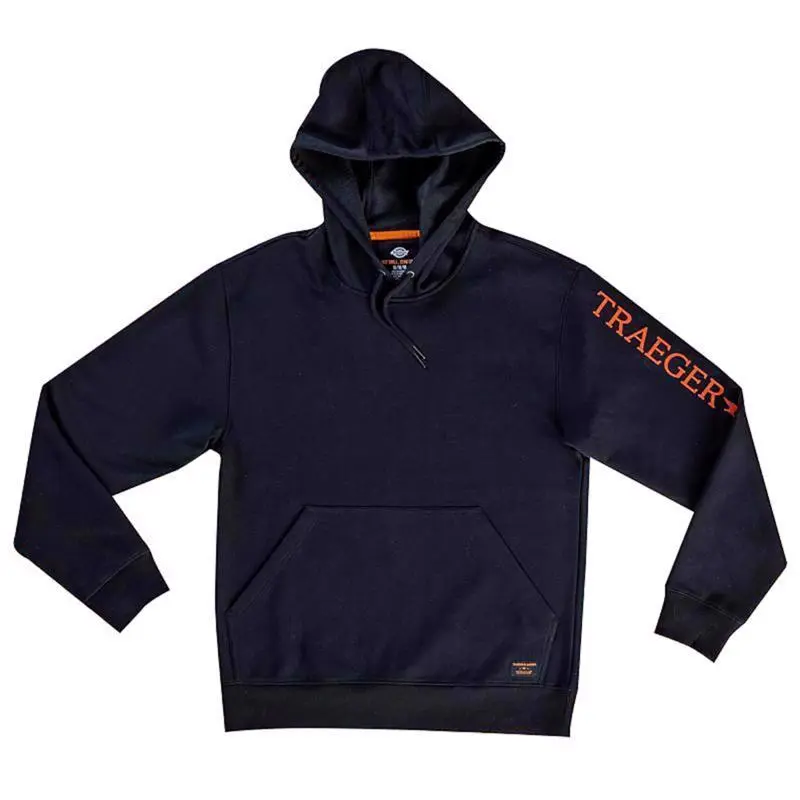 Dickies Traeger S Hoodie Black for Outdoor Cooking and Grilling