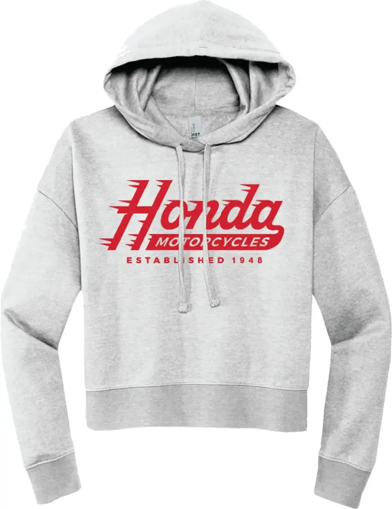 Licensed Honda Logo Womens Pullover Hoody Gray SM - MGW-23059