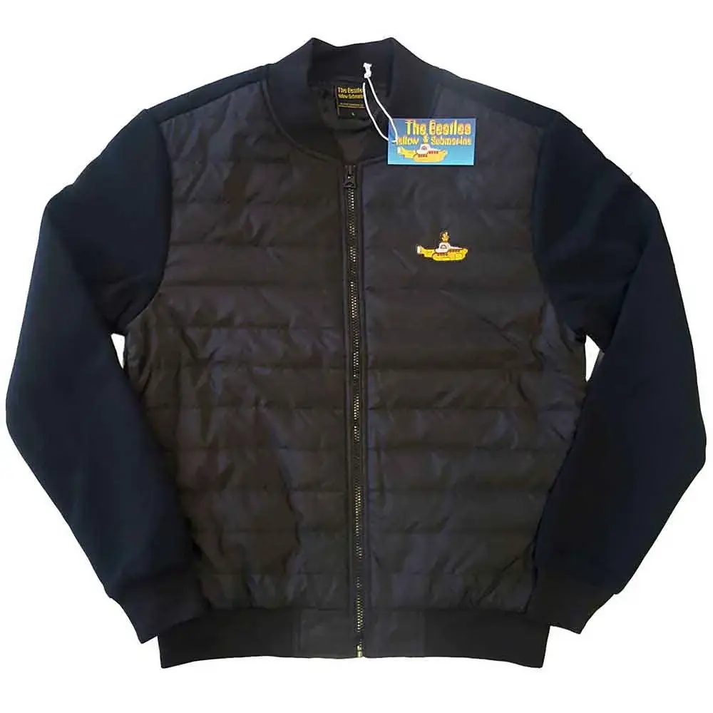 The Beatles Unisex Quilted Jacket Yellow Submarine (Small)