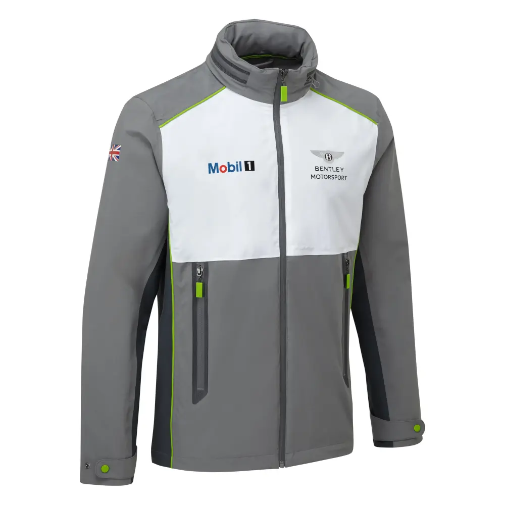 Bentley Motorsport Men's Team Lightweight Jacket Grey/White