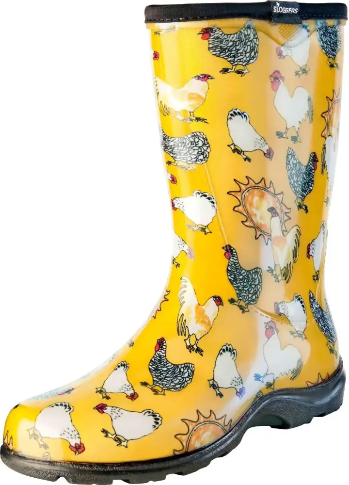 Sloggers 5016CDY06 Women's Rain Garden Boots Daffodil Yellow Size 6